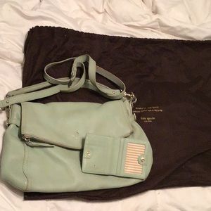 Kate Spade Minka Shoulder Bag in Dusty/Sage